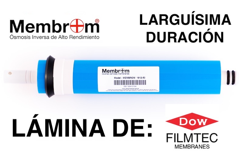 MEMBRANA DE OSMOSIS INVERSA 50GPD 