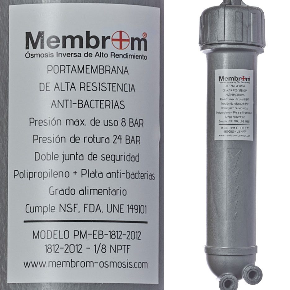 Recambio membrana ósmosis inversa FCS 50 75 100 gpd