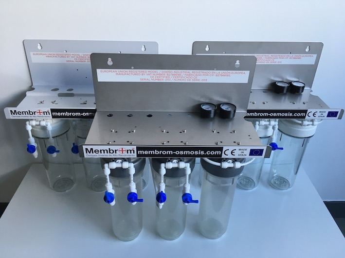 FILTROS DE AGUA DE CARBÓN ACTIVADO. ADSORCIÓN. DECLORACIÓN - Membranas  Osmosis Inversa