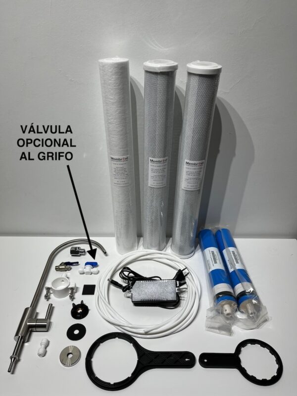 ÓSMOSIS INVERSA PROFESIONAL BAJO RECHAZO 2:1 FLUJO DIRECTO MEMBROM® OI-PR-2:1-07-NX-AR20 - Imagen 3